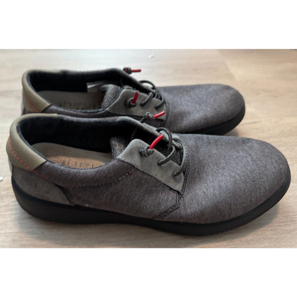 Hey Dude Slip-On Shoes Knit Charcoal Gray – Men’s Size 10 – Gently Used - Picture 3 of 6